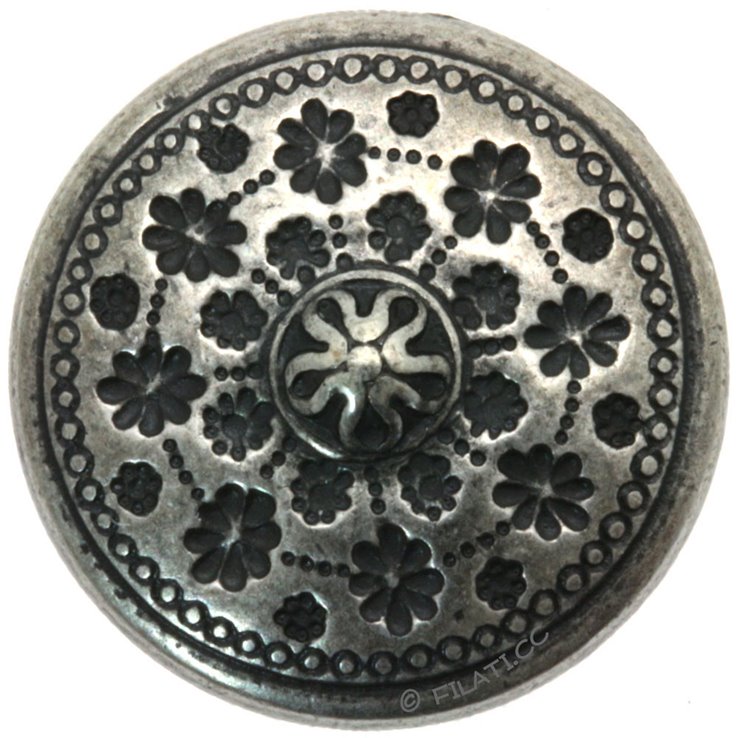 UNION KNOPF 450731/18mm | 83-Silber