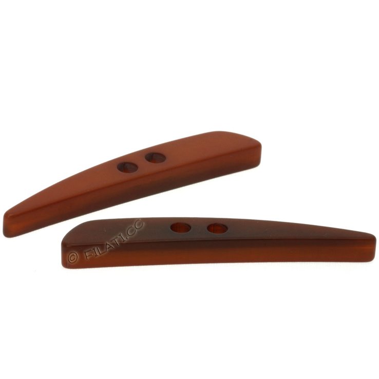 UNION KNOPF 451504/80mm | 20-Hellbraun/Dunkelbraun