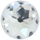Union Knopf Schmuckstein 13mm | 10-Transparent