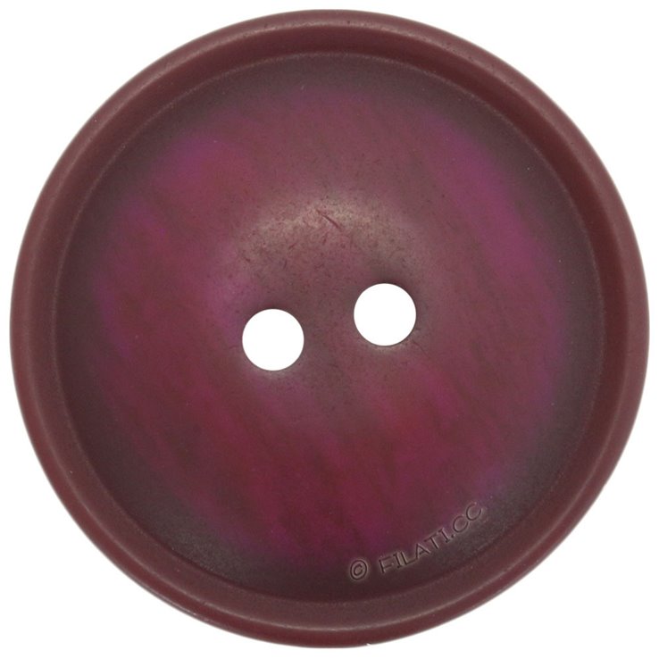 UNION KNOPF 452118/25mm | 58-Brombeer meliert