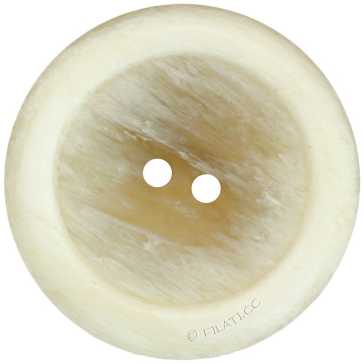 UNION KNOPF 452169/34mm | 16-Naturweiß