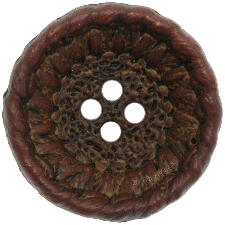 UNION KNOPF 452554/28mm | 20-Dunkelbraun