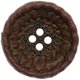 UNION KNOPF 452554/28mm | 20-Dunkelbraun