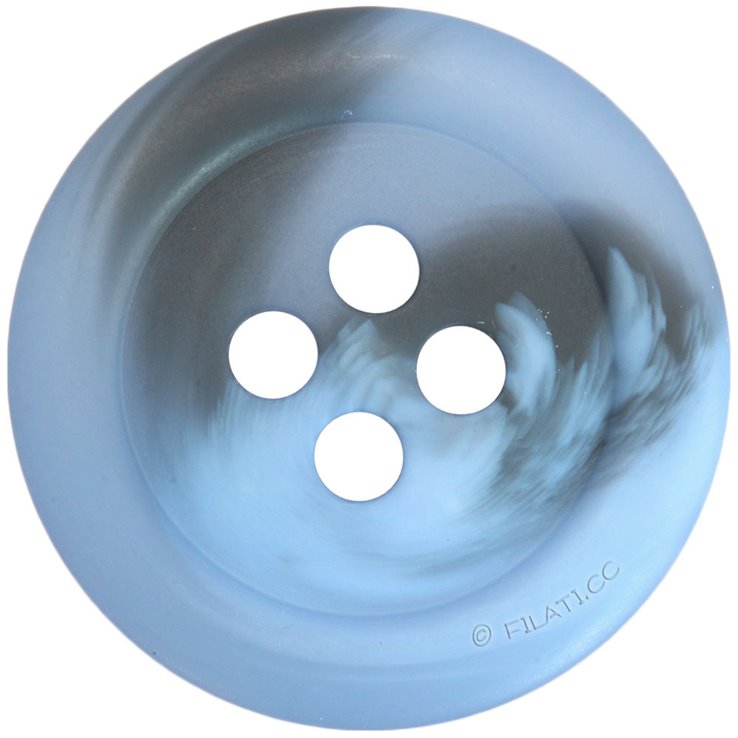 UNION KNOPF 452558/34mm | 66-Dunkelblau meliert