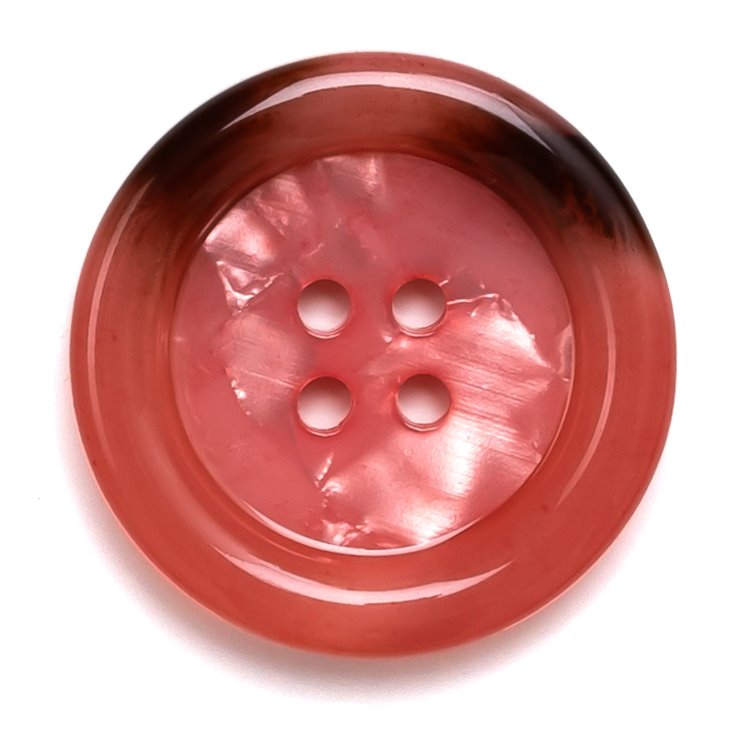 UNION KNOPF 454230/28mm | 48-Lachsrot