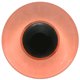 UNION KNOPF 45462/18mm | 20-Rot/Schwarz
