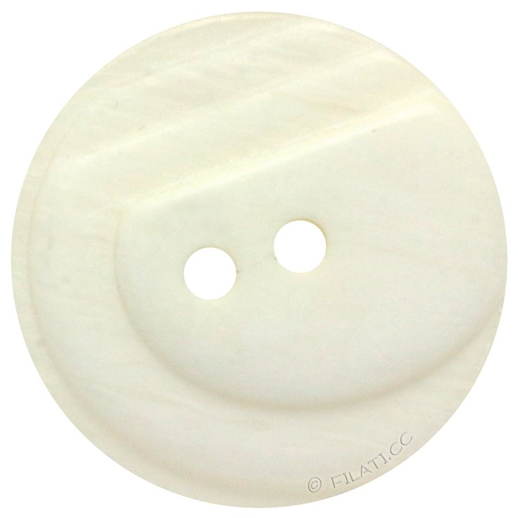 UNION KNOPF 45755/23mm | 14-Cremeweiß