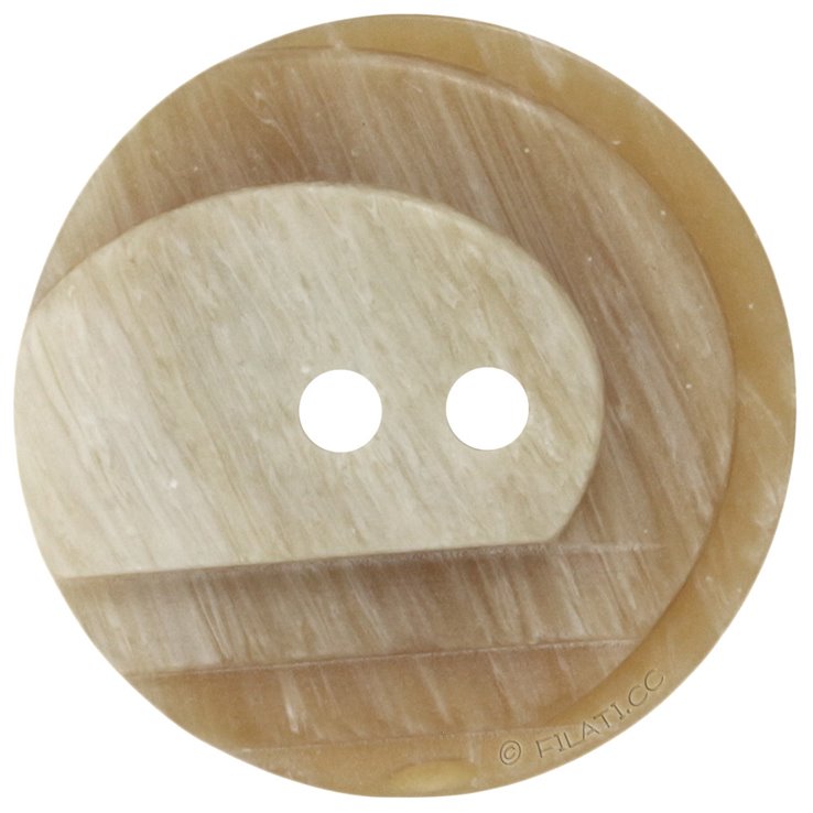 Union Knopf UNION KNOPF 23mm | 16-Braunbeige