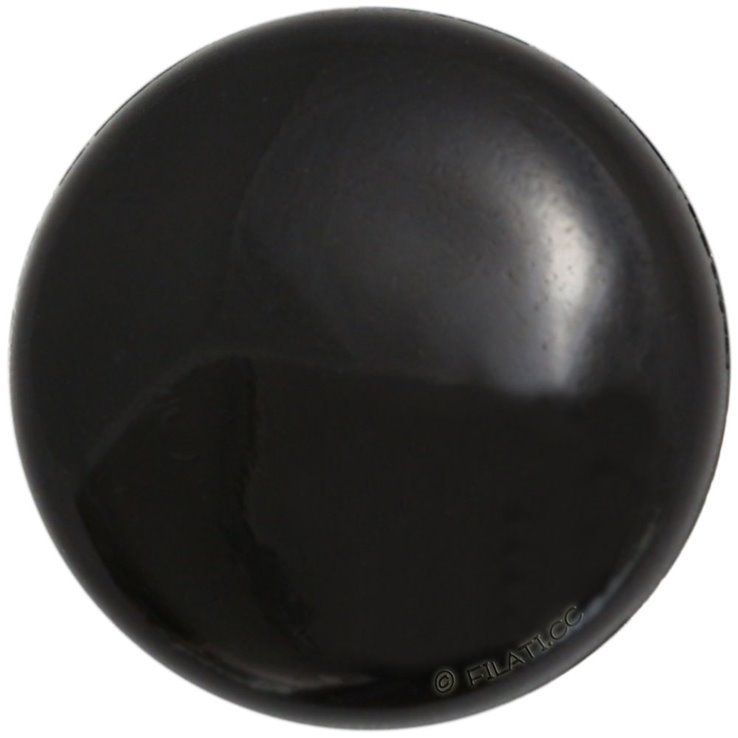 UNION KNOPF 45805/15mm | 80-Schwarz