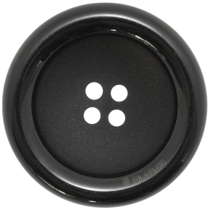 UNION KNOPF 45844/28mm | 80-Schwarz