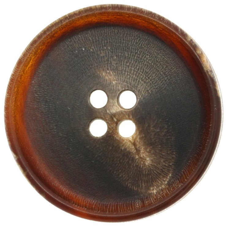 UNION KNOPF 47685/25mm | 22-Dunkelbraun