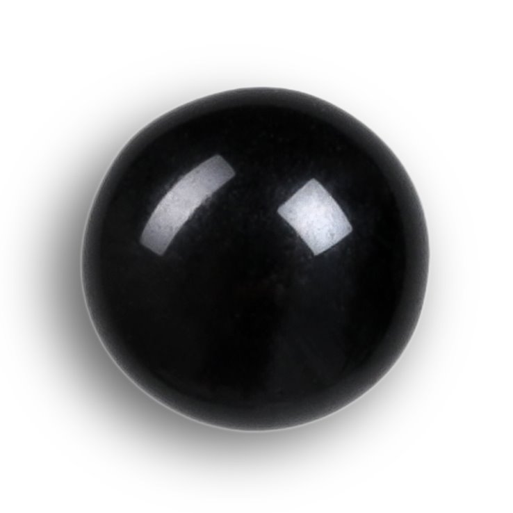 UNION KNOPF 49043/10mm | 80-Schwarz