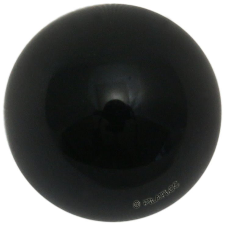 UNION KNOPF 49043/6mm | 80-Schwarz