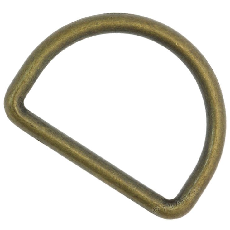 D-Ring 54662/20mm | 851-Messing