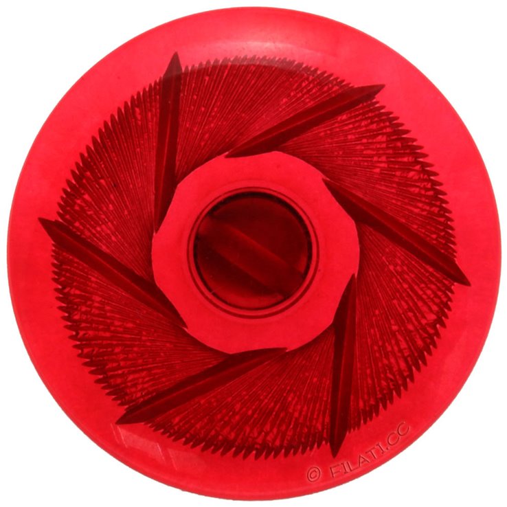UNION KNOPF 7494/28mm | 0110-Rot