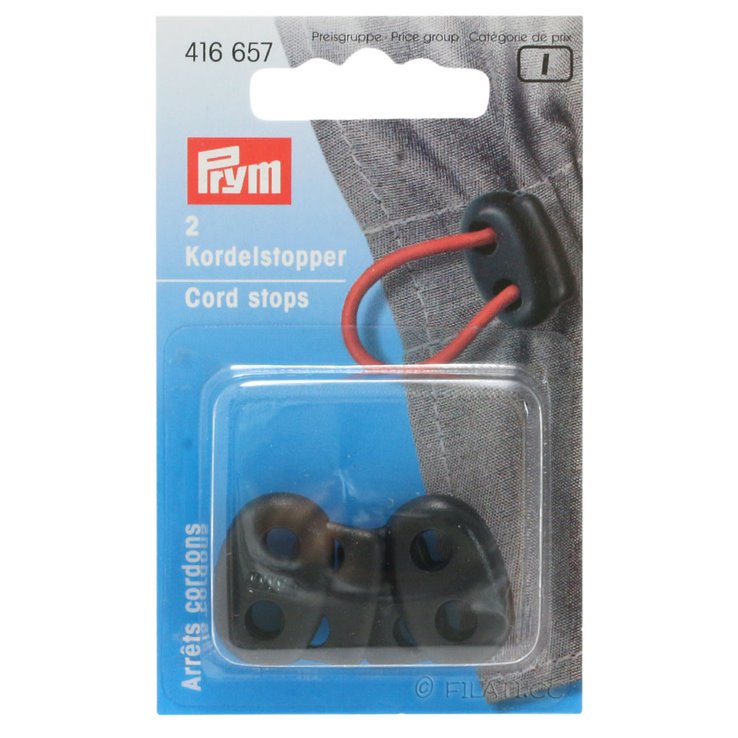 Kordelstopper 416657/23mm | 657-Schwarz