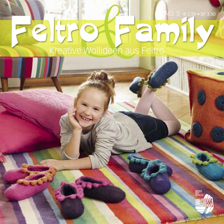 Lana Grossa STRICK & FILZ No. 5 (Feltro & Family)