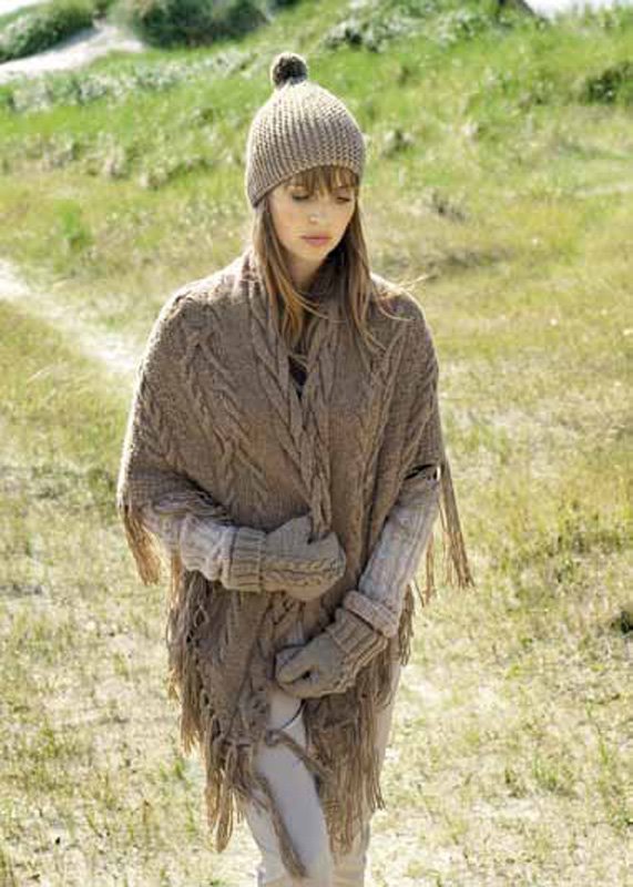 Lana Grossa Fäustlinge BINGO melange