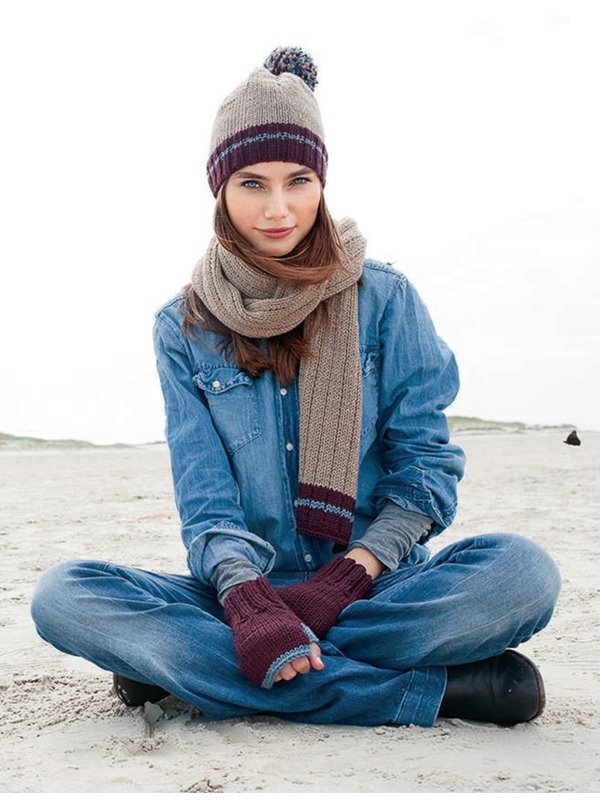 Lana Grossa SCHAL Bingo melange/uni