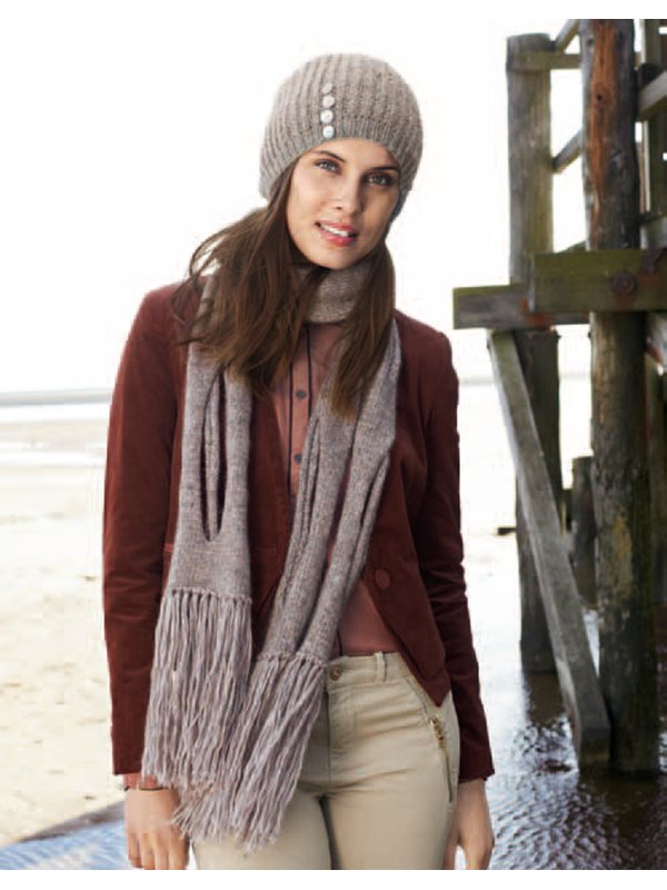 Lana Grossa MÜTZE Alta Moda Alpaca