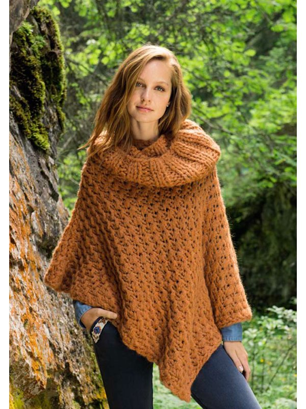 Lana Grossa PONCHO Big & Easy Molle