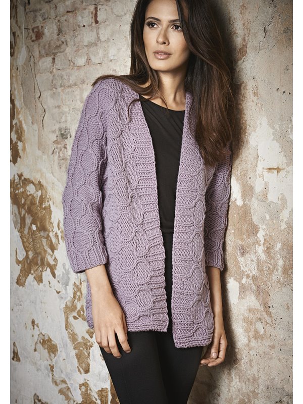 Lana Grossa JACKE QUERGESTRICKT Mille II