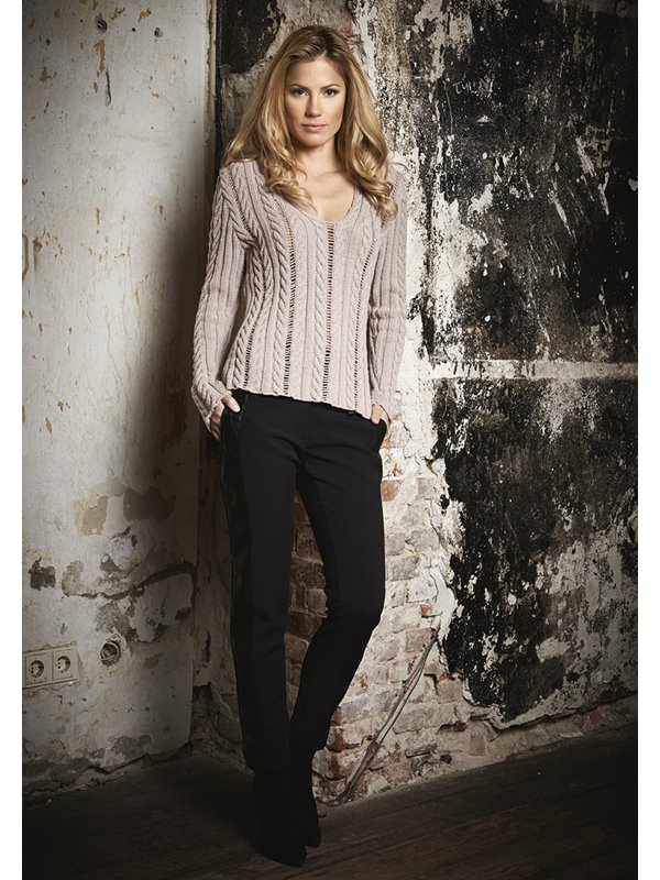 Lana Grossa ZOPFPULLI COOL WOOL Melange (GOTS)