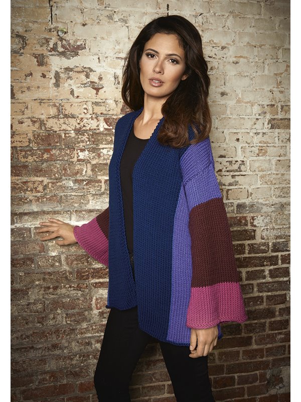 Lana Grossa JACKE MIT COLOURBLOCKS Superbingo