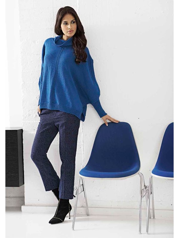 Lana Grossa PONCHOPULLI COOL WOOL Melange (GOTS)