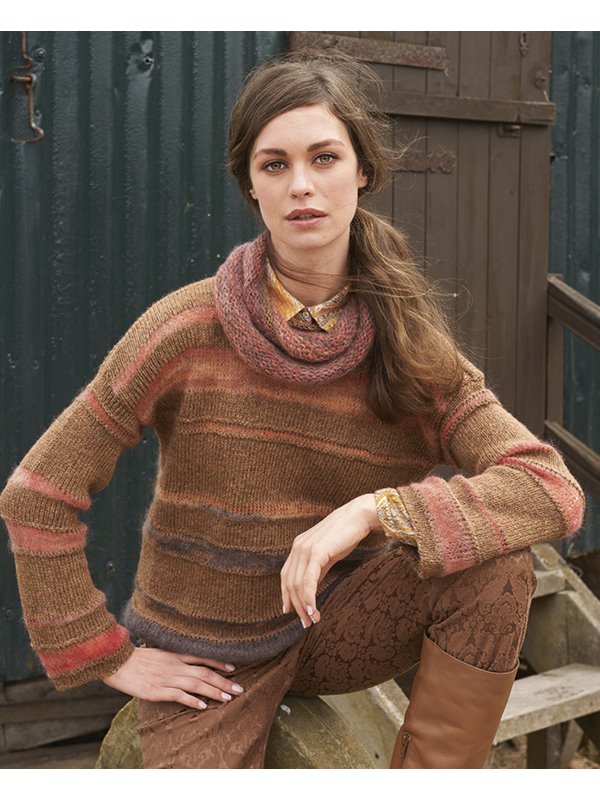 Lana Grossa LOOP  AM Alpaca/Silkhair Print