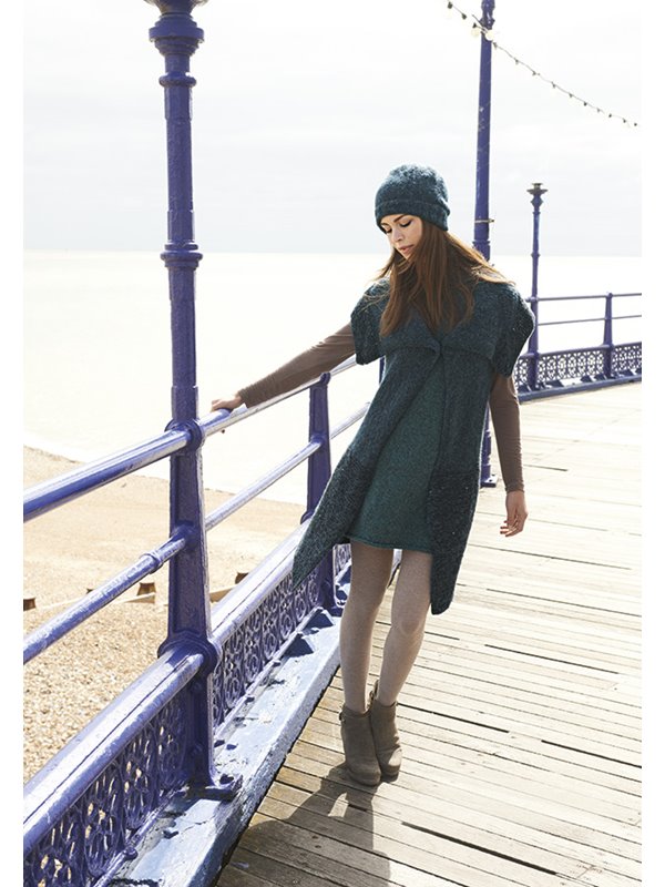 Lana Grossa MÜTZE GLATT RECHTS Garzato Fleece