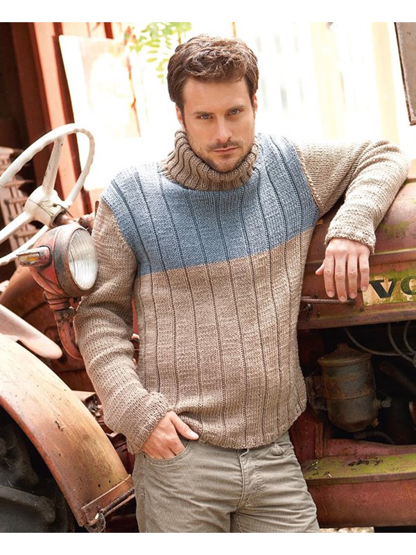 Lana Grossa Pulli BINGO melange