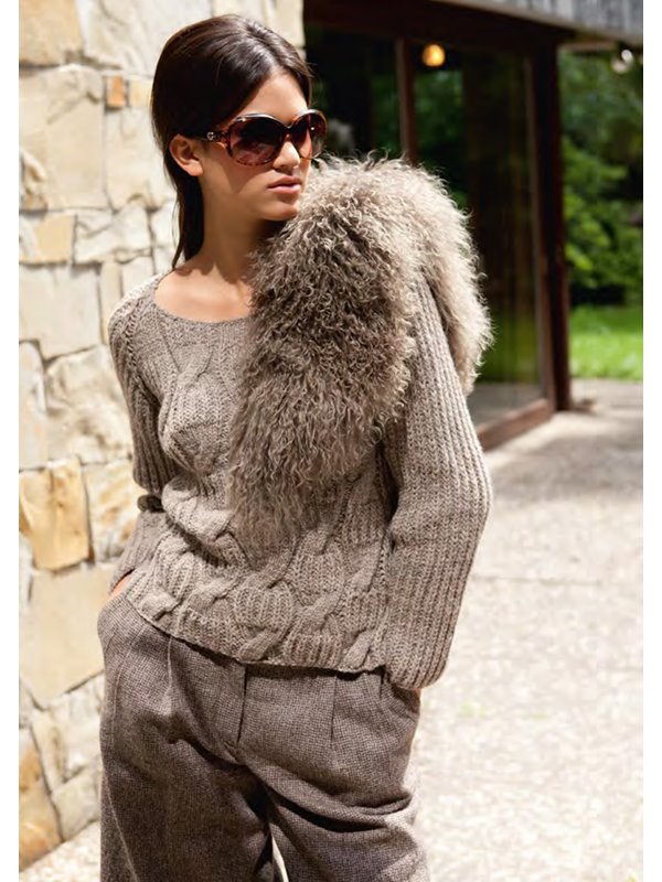 Lana Grossa RAGLANPULLI Alta Moda Alpaca