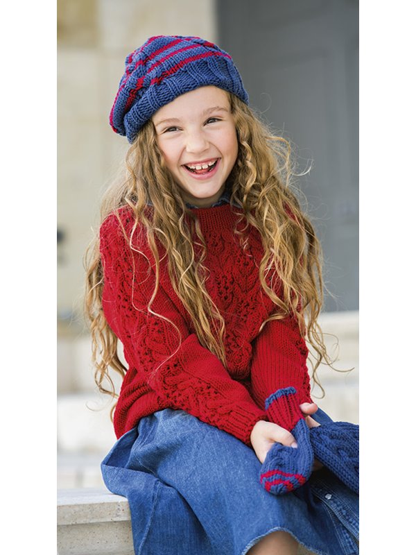 Lana Grossa MÜTZE + FÄUSTLINGE Bingo