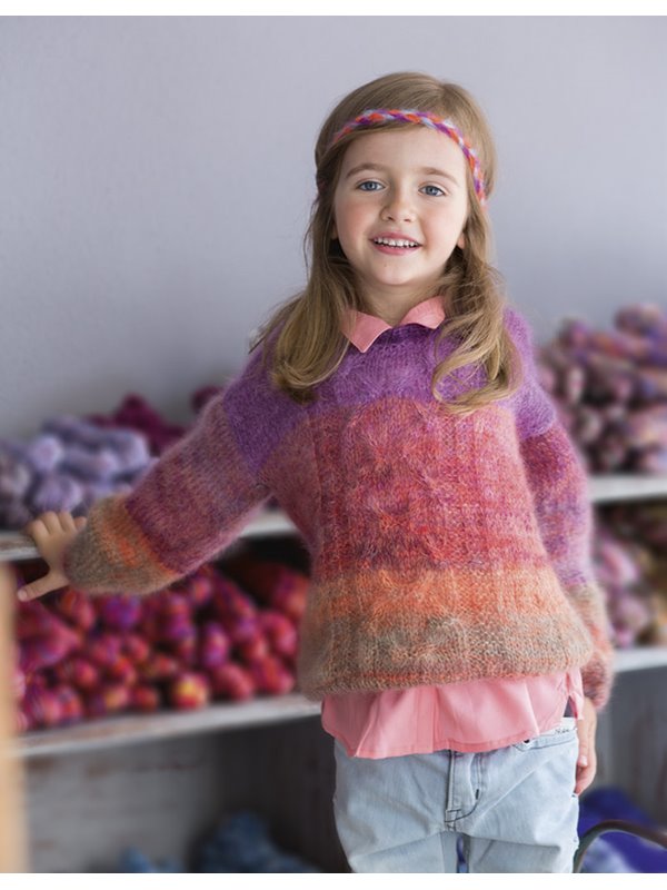 Lana Grossa PULLOVER Silkhair Print