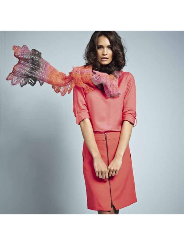 Lana Grossa SCHAL Silkhair print