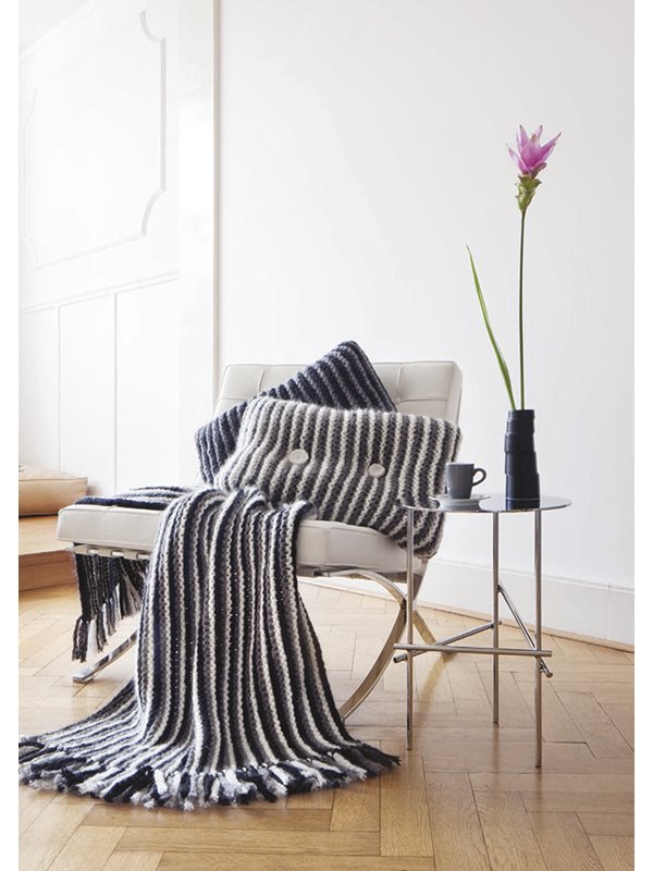 Lana Grossa GESTREIFTE DECKE Molle