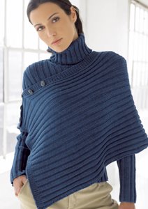 Lana Grossa Pulli und Poncho COOL WOOL Melange (GOTS)