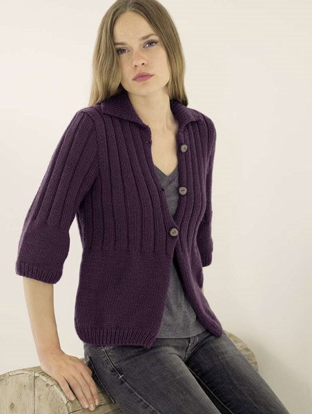 Lana Grossa Jacke BINGO melange