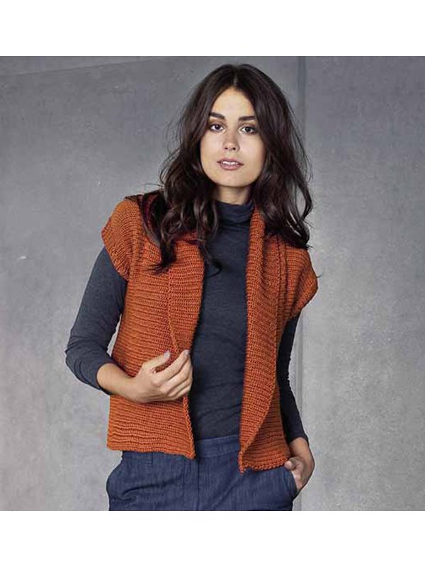 Lana Grossa Weste BINGO melange