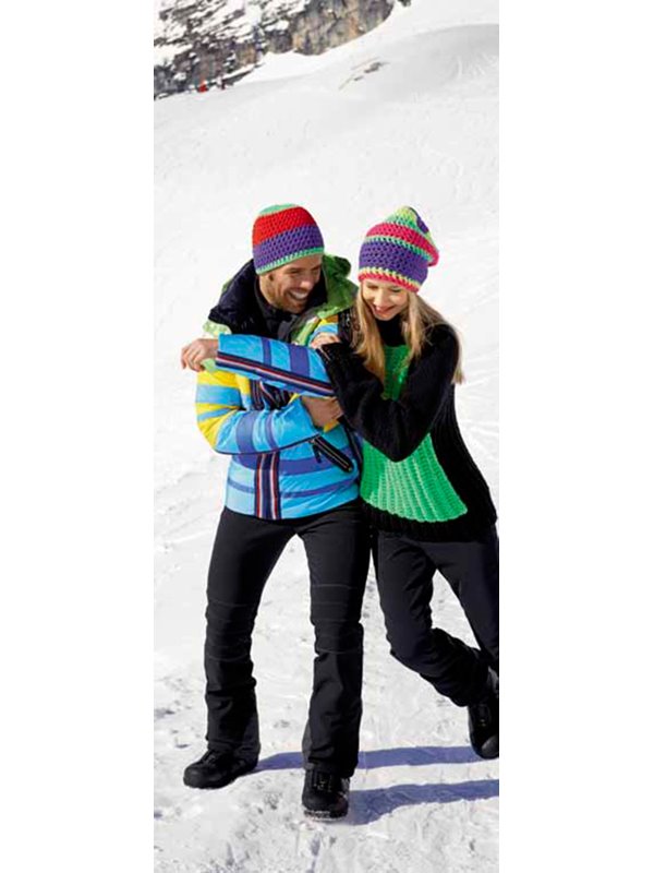 Lana Grossa KURZE MÜTZE (MANN) McWool Neon Sport