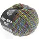 Lana Grossa BINGO ALPACA Multi | 106-Resedagrün/Gelbgrün/Viola/Ziegelrot/Blau/Petrol
