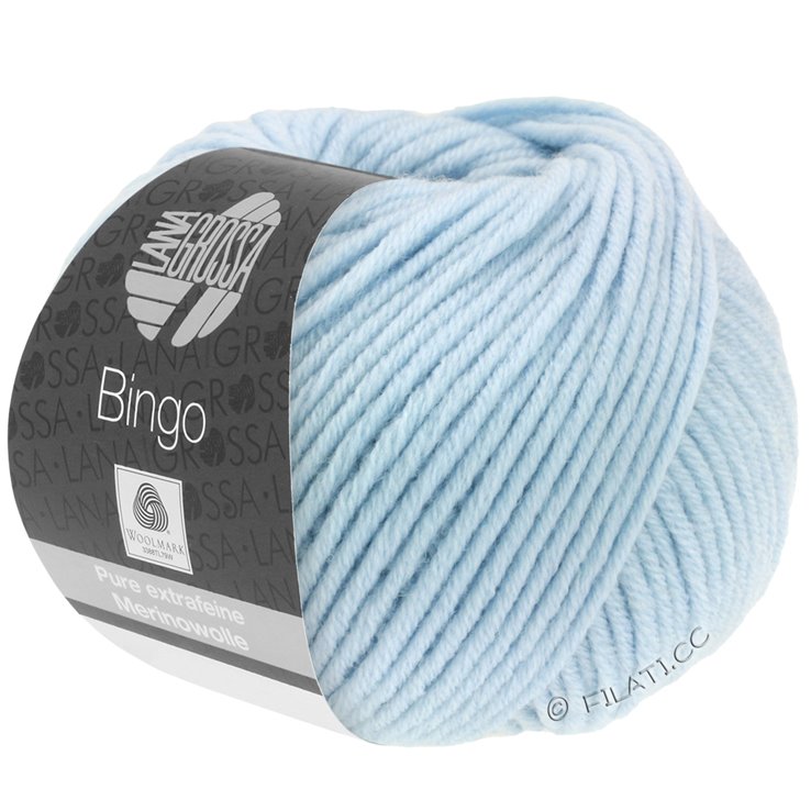 Lana Grossa BINGO Uni/Melange | 056-Eisblau