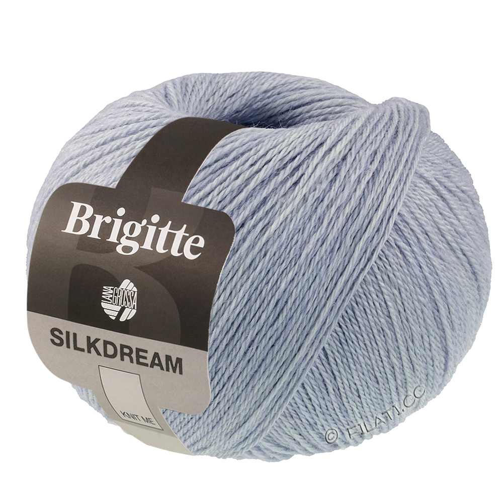 Lana Grossa BRIGITTE Silkdream | 21-Hellgrau
