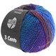 Lana Grossa 3 CENTO | 02-Türkis/Petrol/Violett/Rot/Gelb/Nachtblau