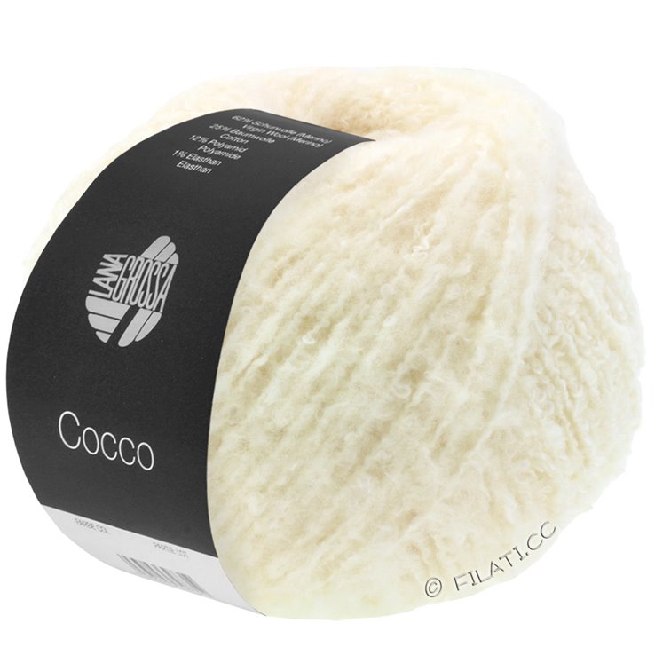 Lana Grossa COCCO | 01-Rohweiß