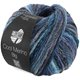 Lana Grossa COOL MERINO Big Color | 410-Grau/Minttürkis/Dunkelblau/Royal/Blauviolett