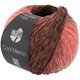 Lana Grossa COOL MERINO Dégradé | 307-Dunkelbraun/Rotbraun/Lachsorange