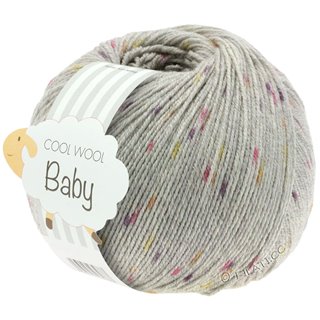 Lana Grossa COOL WOOL Baby Uni/Print 50g