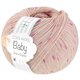 Lana Grossa COOL WOOL Baby Uni/Print 50g | 370-Rosabeige/Pink/Gelb